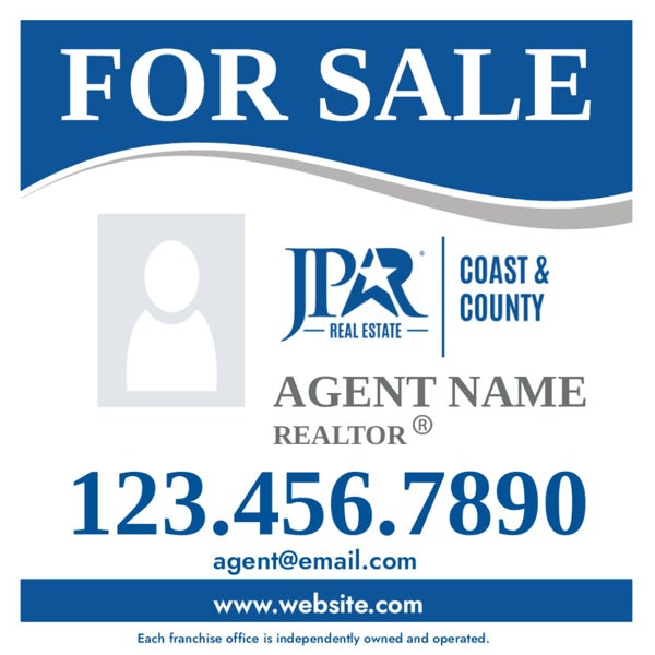 Picture of Agent Photo Sign - 24" x 24"