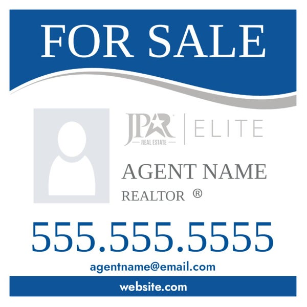 Picture of For Sale Agent Photo Sign - 24" x 24"