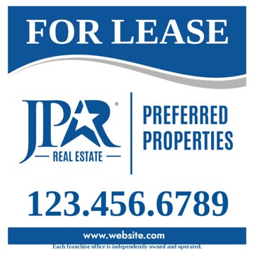 Picture of For Lease Brokerage Sign - 24" x 24"