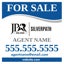 Picture of For Sale Agent Sign - 24" x 24"