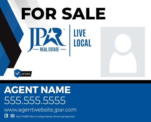 Picture of For Sale Agent Photo Sign - 24" x 30"