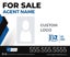 Picture of Agent Photo and Team Logo Sign - 24" x 30"