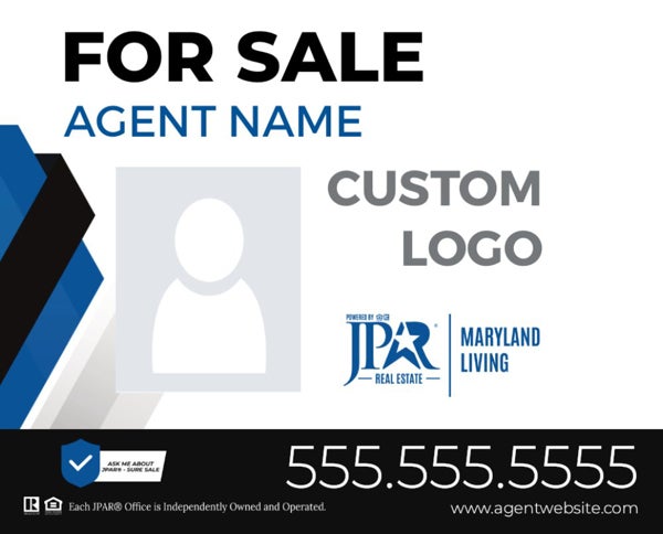 Picture of Agent Photo and Team Logo Sign - 24" x 30"