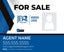 Picture of For Sale Agent Photo Sign - 24" x 30"