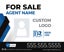 Picture of Agent Photo and Team Logo Sign - 24" x 30"