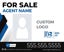 Picture of Agent Photo and Team Logo Sign - 24" x 30"