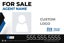 Picture of Agent Photo and Team Logo Sign - 24" x 36"