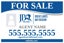 Picture of For Sale Agent Photo Sign - 24" x 36"