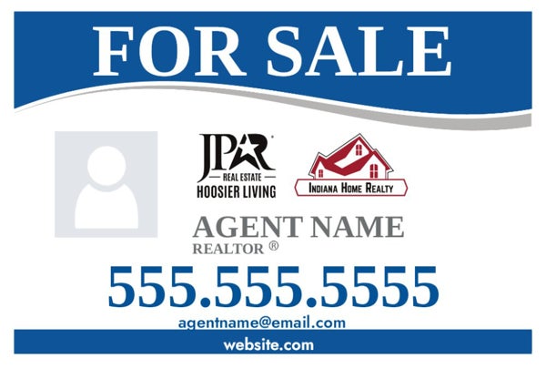 Picture of For Sale Agent Photo Sign - 24" x 36"