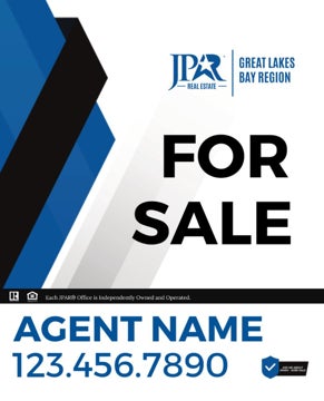 Picture of For Sale Agent Vertical Sign - 30" x 24"