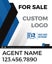 Picture of Team Logo Vertical Sign - 30" x 24"