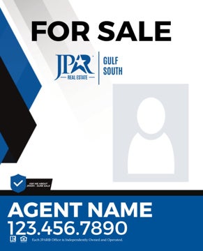 Picture of For Sale Agent Photo Vertical Sign - 30" x 24"