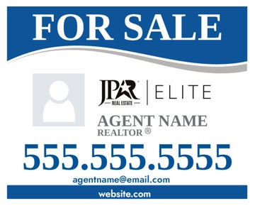Picture of For Sale Agent Photo Sign - 24" x 30"