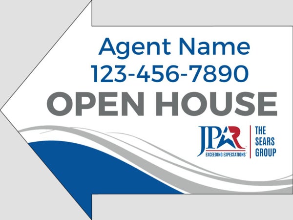 Picture of Open House Arrow Shaped - Arrow Shaped - deprecated