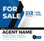 Picture of For Sale Agent Sign - 22" x 24"