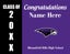 Picture of Bloomfield Hills High School - Design B