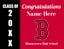 Picture of Blountstown High School - Design B