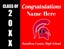 Picture of Hamilton County High School - Design B
