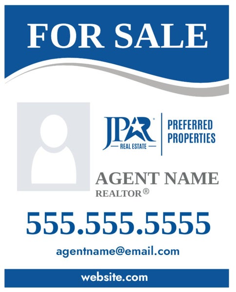 Picture of For Sale Agent Photo Sign - 30"x24"