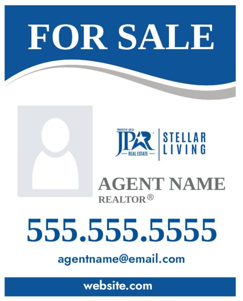 Picture of For Sale Agent Photo Sign - 30"x24"