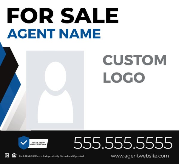 Picture of Agent Photo and Team Logo Sign - 22" x 24"