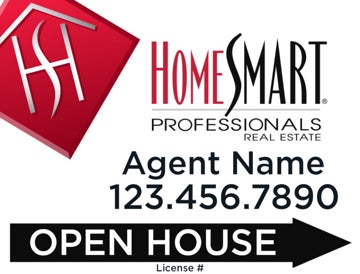 Picture of 18 x 24 Open House Agent Directional (Double Sided)