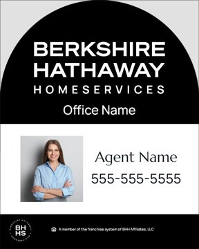 Picture of DBA, Office Number, Agent Name, Agent Phone #, and Agent Photo - Black and White