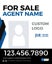 Picture of Agent Photo and Team Logo Vertical Sign - 30"x24"
