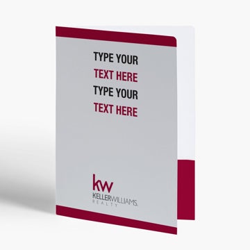 Picture of KW Presentation Folder - Design 2