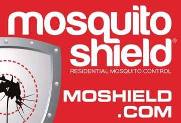 Picture of Mosquito Shield Yard Sign - 12" x 18" - Red