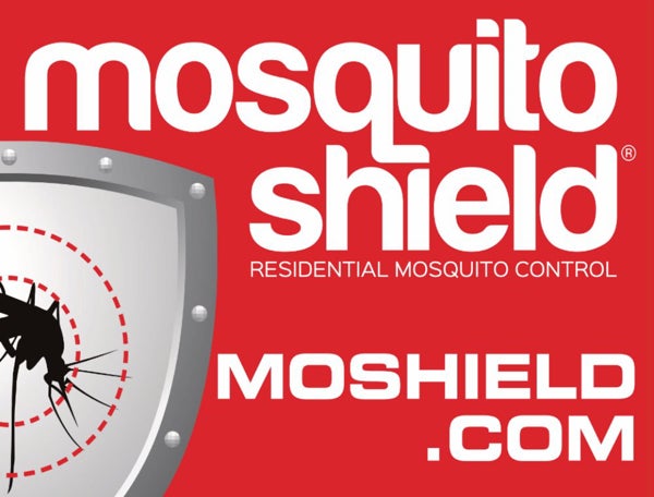 Picture of Mosquito Shield Yard Sign - 18" x 24" - Red