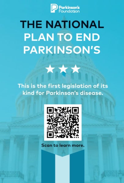 Picture of 36" x 24" Yard Sign - National Plan to End Parkinson's