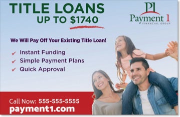 Picture of Oklahoma 2023 Title Loan Flyer