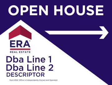 Picture of OPEN HOUSE, DBA Line 1, DBA Line 2, Descriptor - 18" x 24"