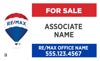 Picture of Associate Name Only - Standard Yard Sign - 18" x 30"