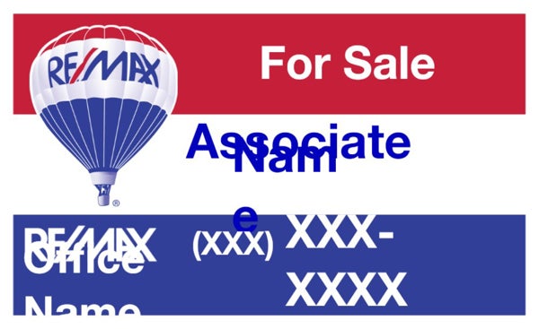 Picture of RE/MAX For Sale Sign (QR)