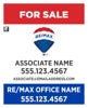 Picture of Vertical Office-Prominent Standard Yard Sign - 30" x 24"