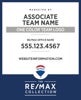 Picture of 30" x 24" Collection Long Team Logo Sign