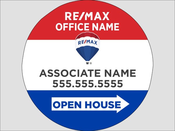 Picture of Open House - Agent Name - Circle Shaped