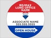 Picture of Open House - Agent Name - Circle Shaped