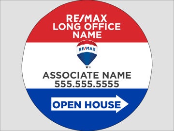 Picture of Open House - Agent Name - Circle Shaped