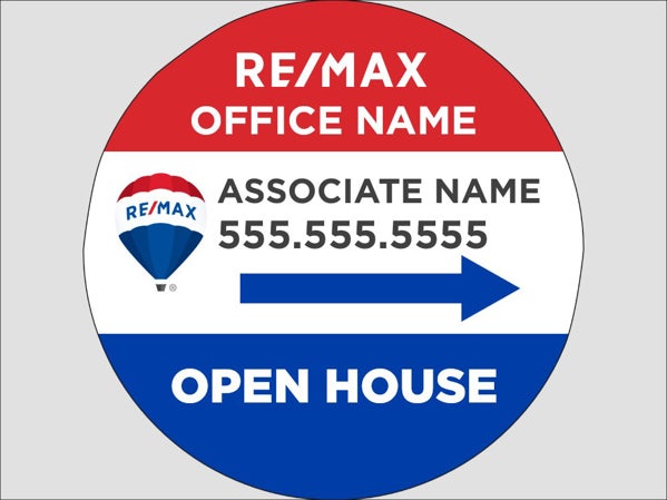 Picture of Open House - Agent Name - Circle Shaped