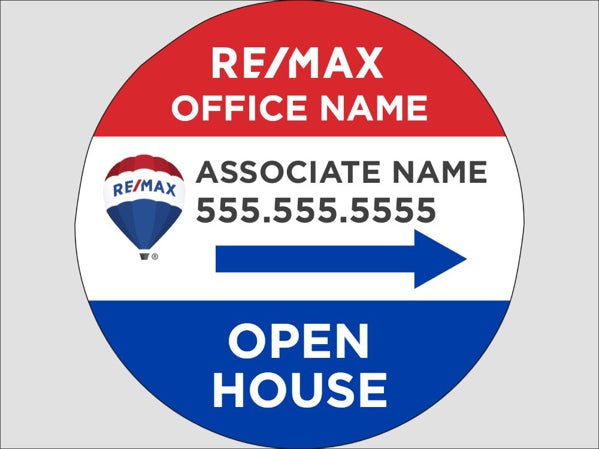 Picture of Open House - Agent Name - Circle Shaped