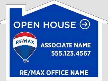 Picture of Directional Sign - House Shaped