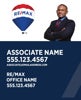 Picture of 30x24 Blue Sign - Associate Photo - Design 1