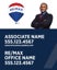 Picture of 30x24 Blue Sign - Associate Photo - Design 2