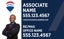 Picture of 18x30 Blue Background Sign - Agent Photo - 1