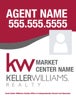 Picture of Keller Williams Agent For Sale Sign (Photo, Agent, Phone, URL) - 24" x 18"