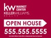 Picture of Open House With Phone (All Red) - 18" x 24"