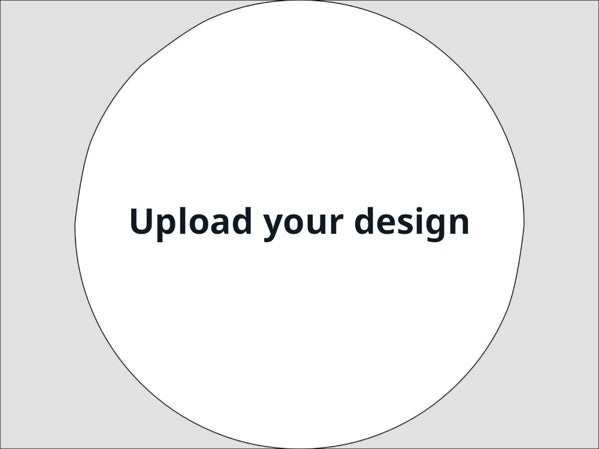 Picture of Upload Your Custom Design - 17" x 17" Circle Shaped